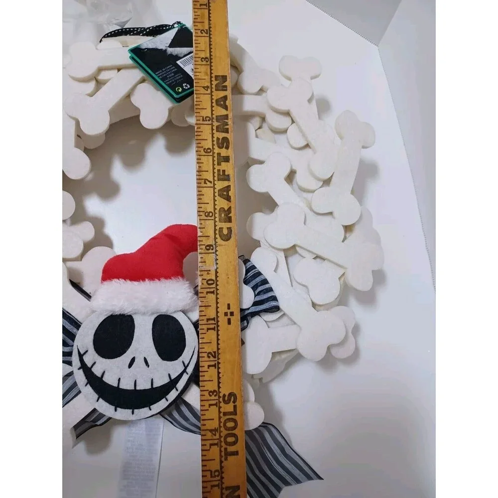 BNWT Disney The Nightmare Before‎ Christmas Jack Skellington Christmas Wreath